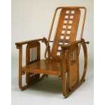 1905-Josef Hoffmann-Sitzmaschine Chair with Adjustable Back (model 670)