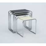 1925-26-Marcel Breuer-Nesting Tables (model B9)